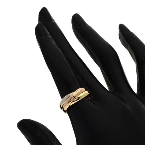 CARTIER 18k Yellow Gold Trinity Ring #51 - Picture 4 of 8